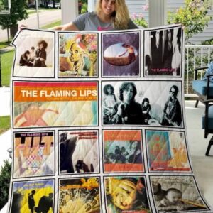 The Flaming Lips Quilt Blanket  Limited Quilt Blanket